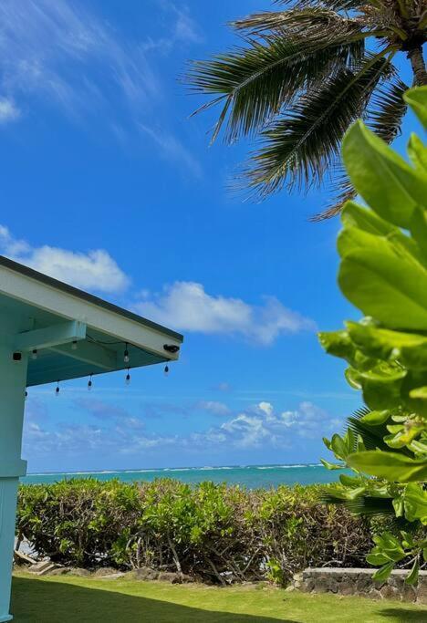 Moeʻuhane Kai Beach Front Home Hau'ula Eksteriør billede